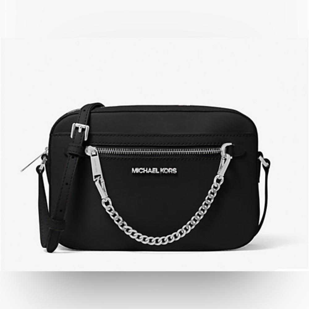 Michael Kors Jet Set Large Saffiano Leather Crossbody Bag 🆕